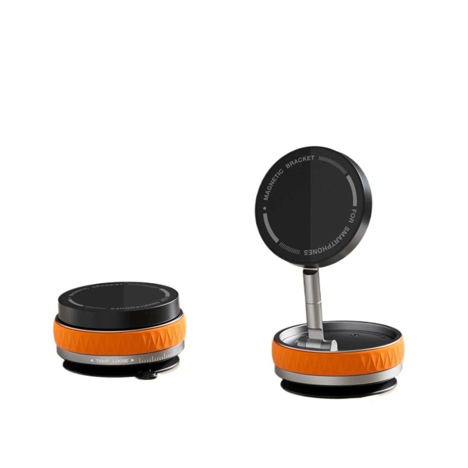 MagSnap™ Suction Magnetic Phone Holder – 360° Adjustable MagSafe Car Mount